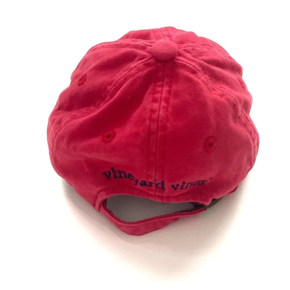 Vineyard Vines Red Whale Hat